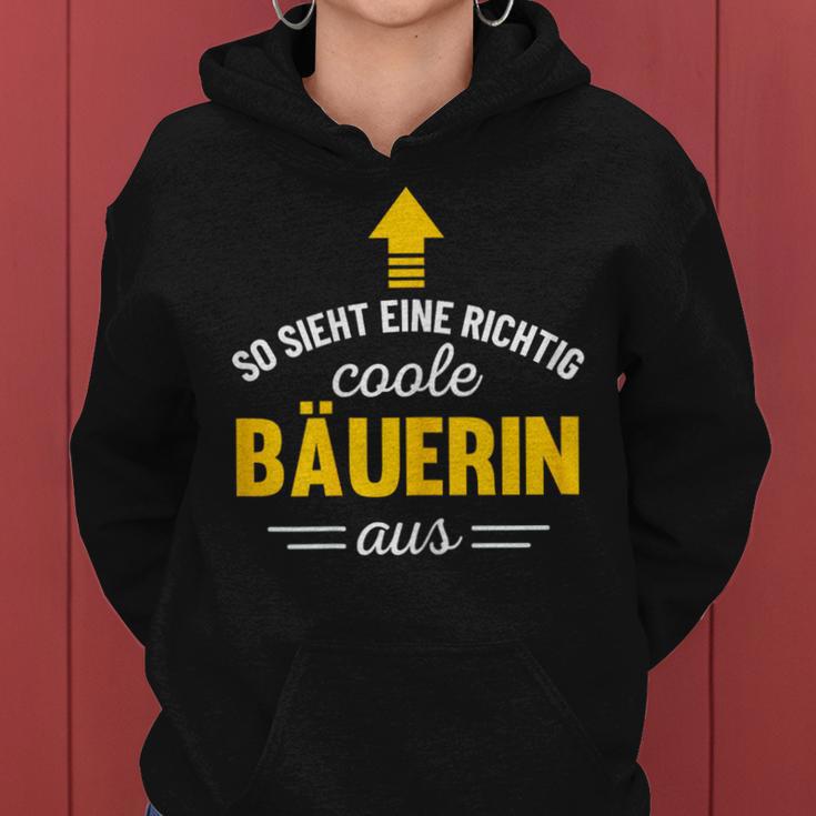 Women's Farmer's Work – So Sieht Eine Coole Bauerin Aus Kapuzenpullover für Damen