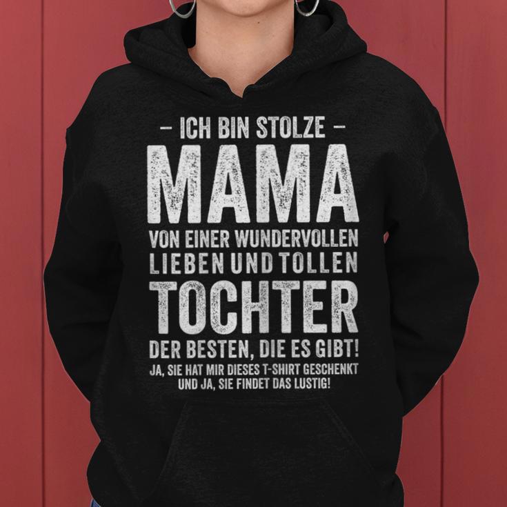 Women's Ich Bin Stolze Mama Einer Wundervolltochter Kapuzenpullover für Damen