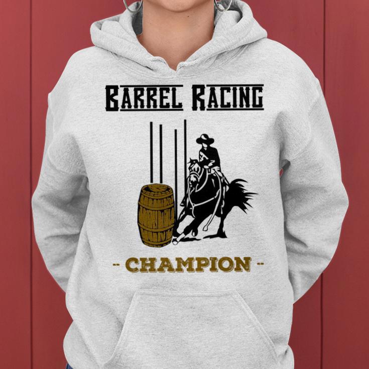 Barrel Racing Champion Western Riding Quarter Horse Women Hoodie