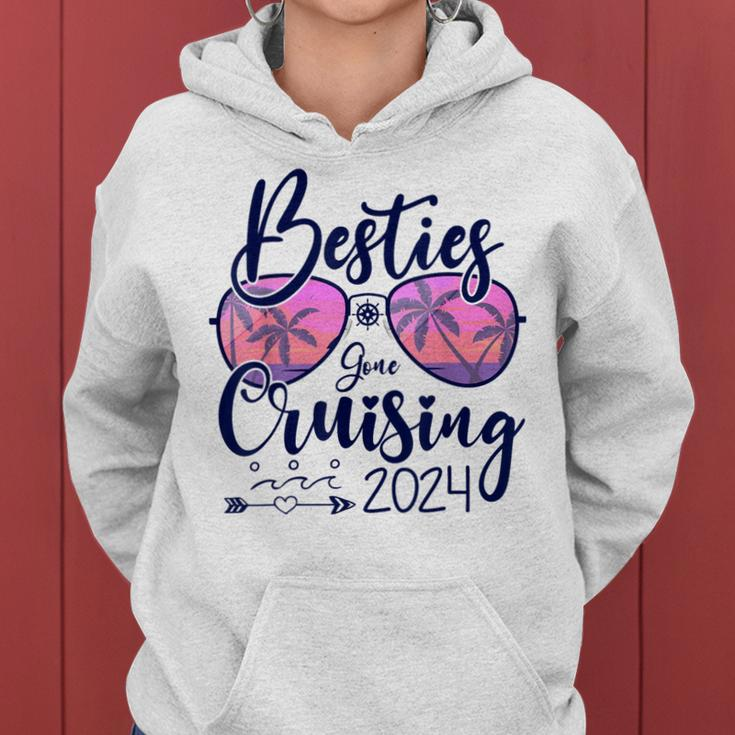Besties Gone Cruising 2024 Girls Matching Cruise Women Hoodie