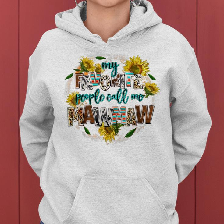 My Favorite People Call Me Mawmaw Mother's Day Women Hoodie