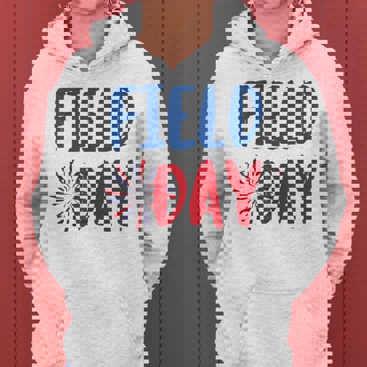 Field Day Red White And Blue Student Teacher Women Hoodie