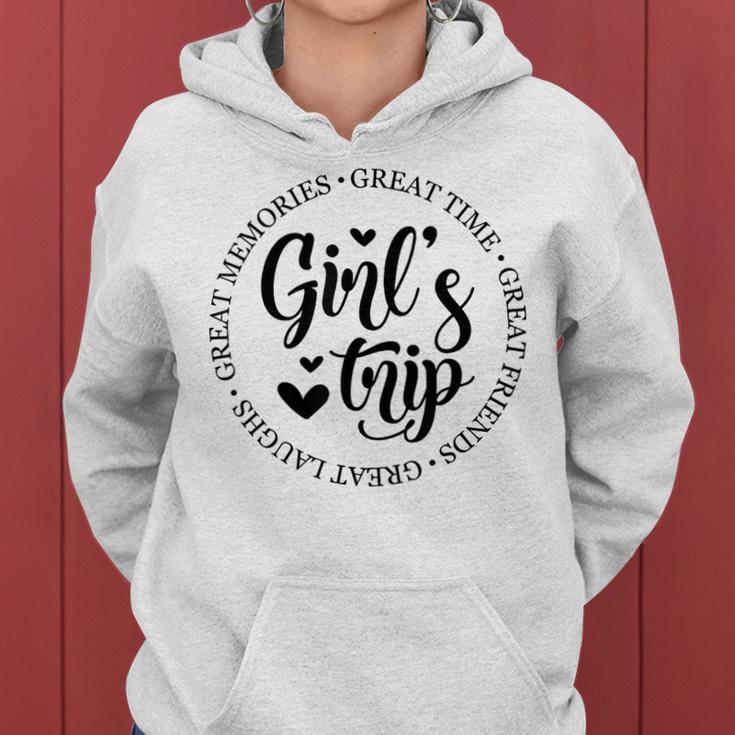 Girl's Trip 2023 Tolle Zeiten Tolle Erinnerungen Tolles Lachen Kapuzenpullover für Damen