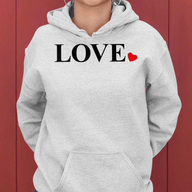 Happy Valentines Day Red Heart Love Cute V-Day Kid Women Hoodie