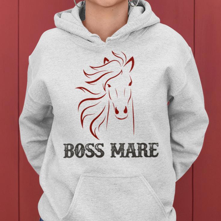 Horse Boss Mare Chesnut Women Hoodie