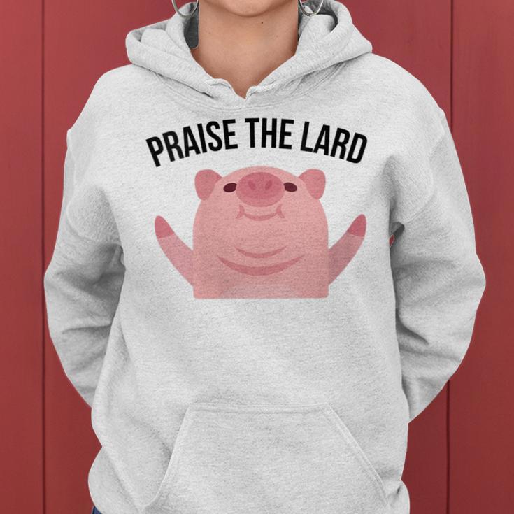 Praise The Lard Pig Women Hoodie