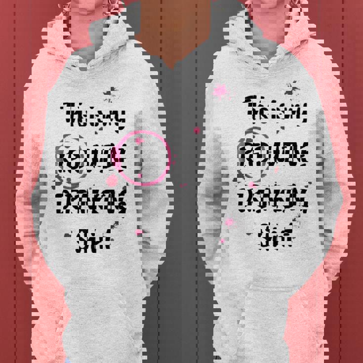 This Is My Red Wine Drinking Wine Women Hoodie