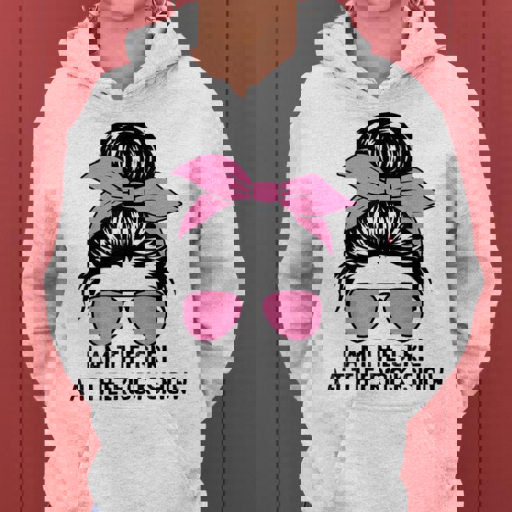 Rock Music Rock Show Band I Am The Girl At The Rock Show Women Hoodie