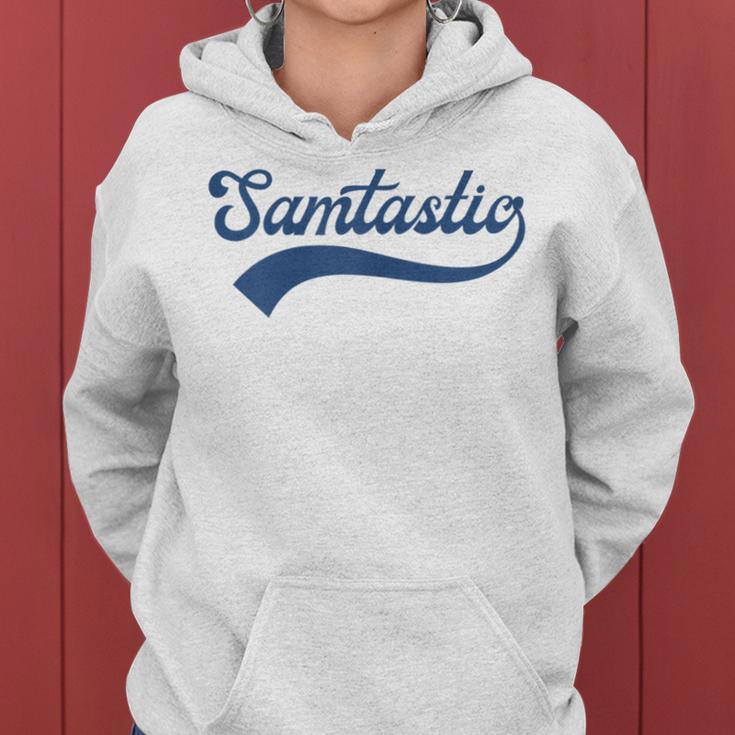 Samtastic Personalized Name Sam Samantha Women Hoodie
