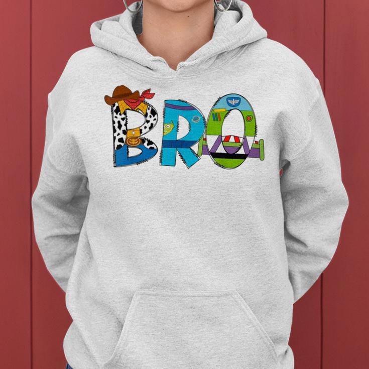 Toy Story Mama Boy Mom Bro Brother Mother's Day Women Hoodie