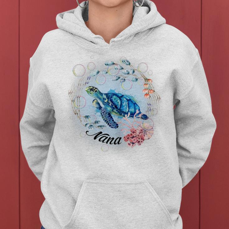 Turtle Nana Nana Sea Tortoise Turtle Women Hoodie