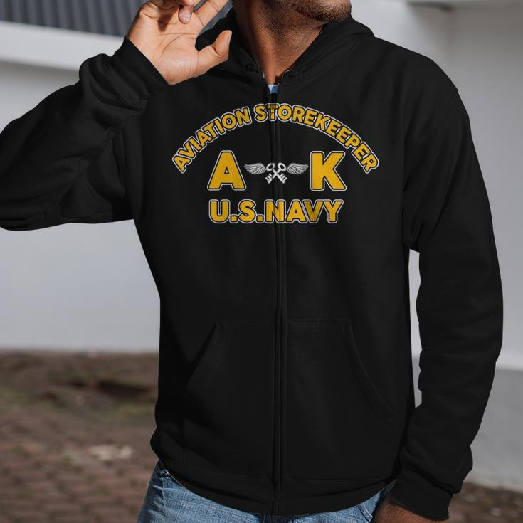 Aviation Storekeeper Ak Zip Up Hoodie