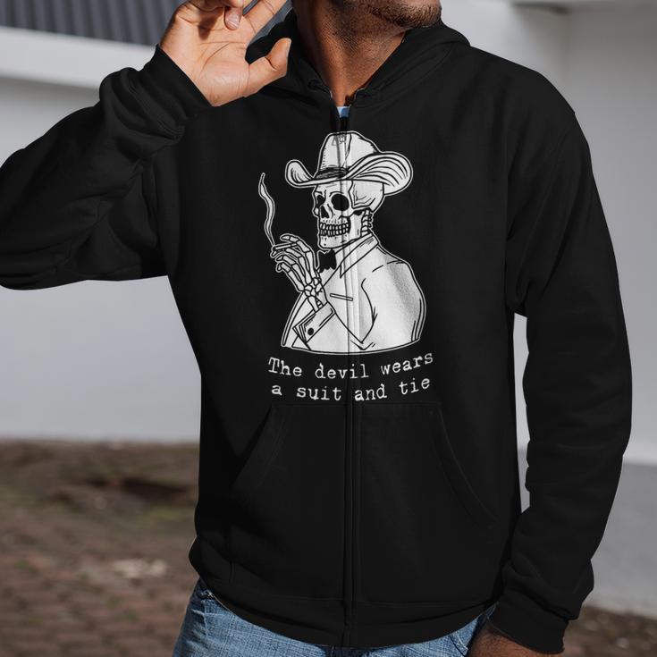 Graphic Colters Ars Wall Drifting Cowpoke Quote Music Singer Zip Up Hoodie