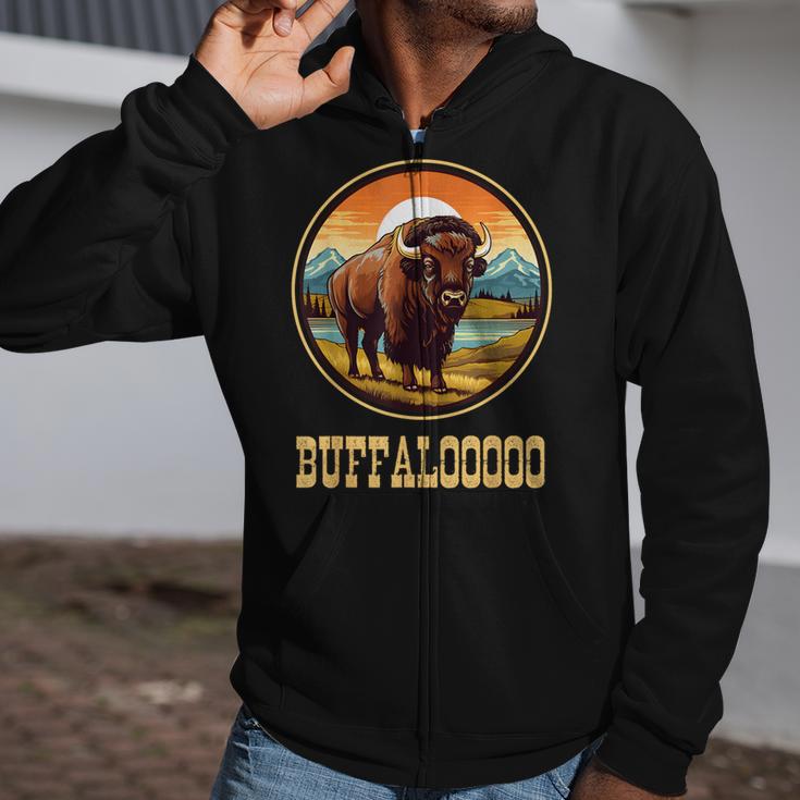 Lucky Buffalo Lucky Casino Slot Machine Zip Up Hoodie