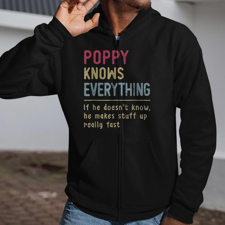 Poppy Know Everything Zip Up Hoodie