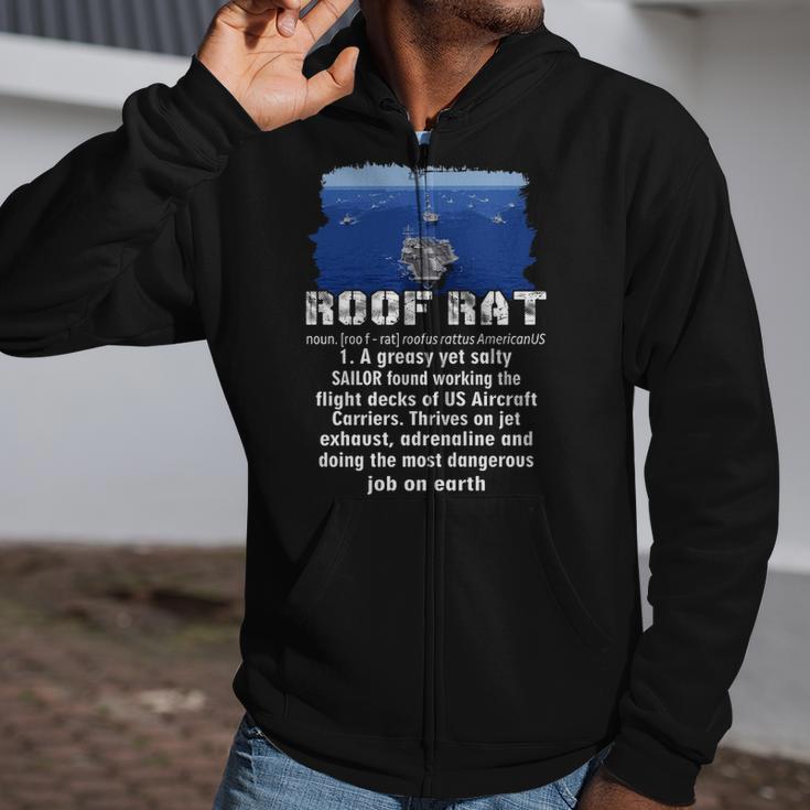 Roof Rat Zip Up Hoodie