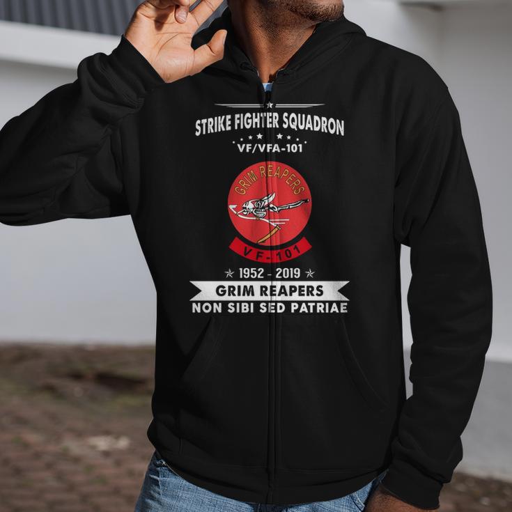 Strike Fighter Squadron Vf 101 Vfa Zip Up Hoodie