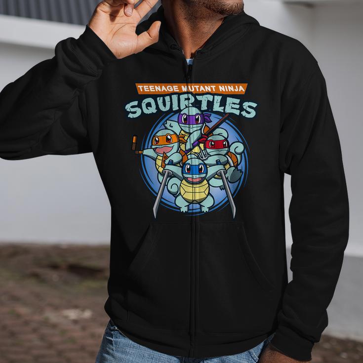 Teenage Mutant Squirtles Zip Up Hoodie