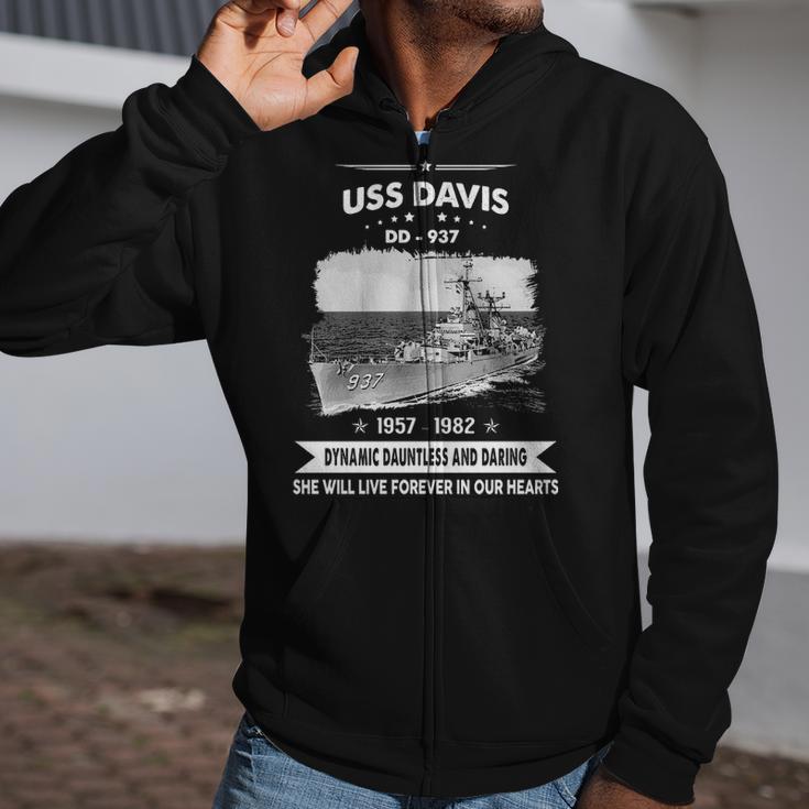 Uss Davis Dd Zip Up Hoodie