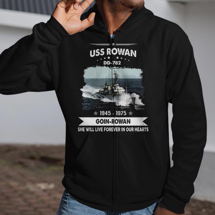 Uss Rowan Dd Zip Up Hoodie