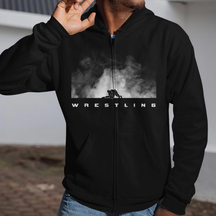 Wrestling Apparel Wrestling Zip Up Hoodie