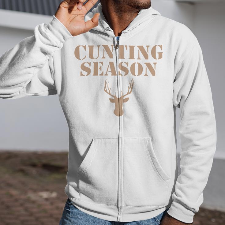 Cunting Season Essential Zip Up Hoodie