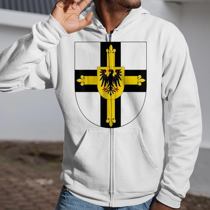 Teutonic Order Cross Zip Up Hoodie