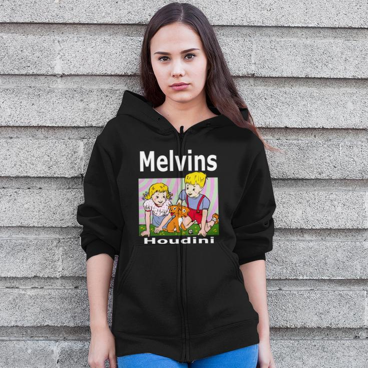 Melvins Houdini Tshirt Zip Up Hoodie