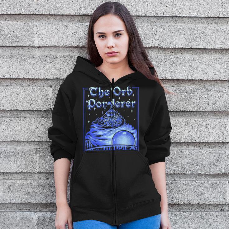 Pondering Orb Zip Up Hoodie