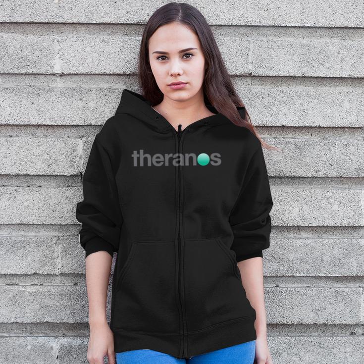 Theranos Swag Zip Up Hoodie