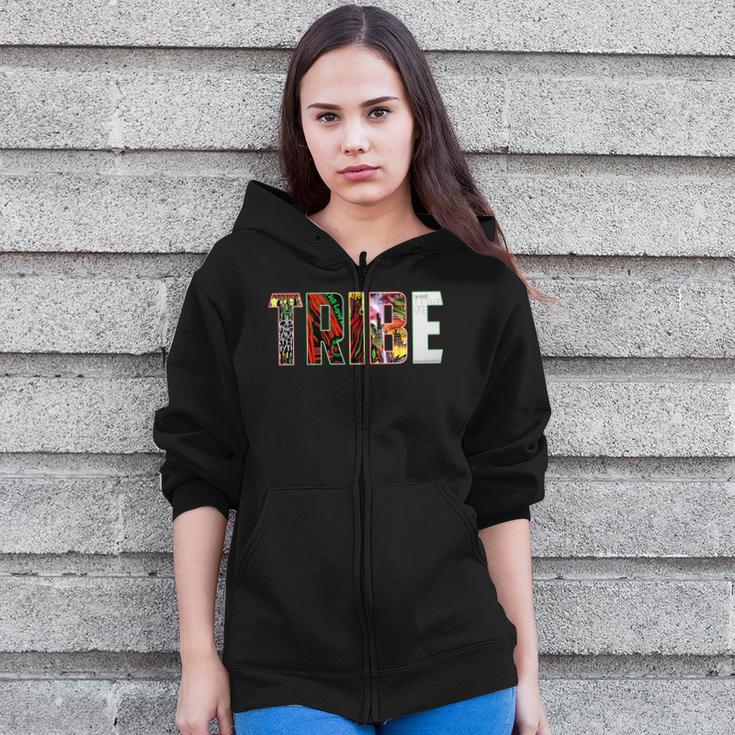 Tribe Music Album Covers Zip Up Hoodie