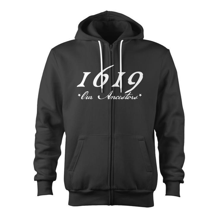 1619 Our Ancestors V2 Zip Up Hoodie