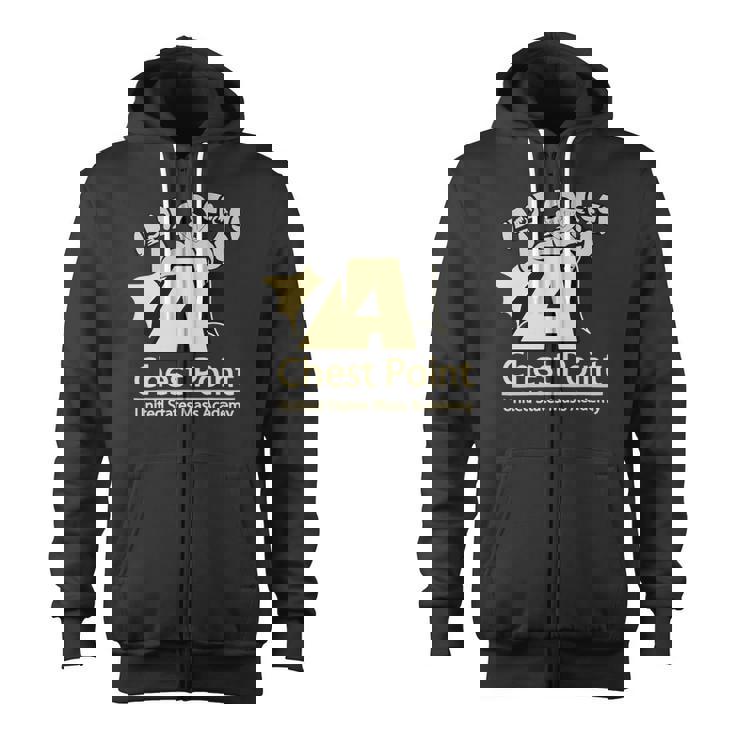 Chest Point Mass Academy Weightlifting Bodybuilding Gym Zip Up Hoodie