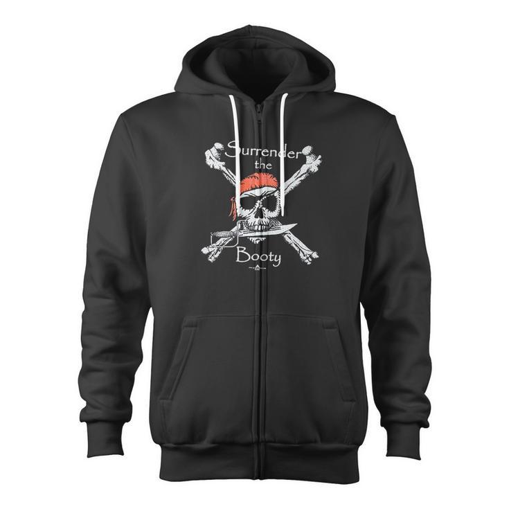 Flagline Surrender The Booty Zip Up Hoodie