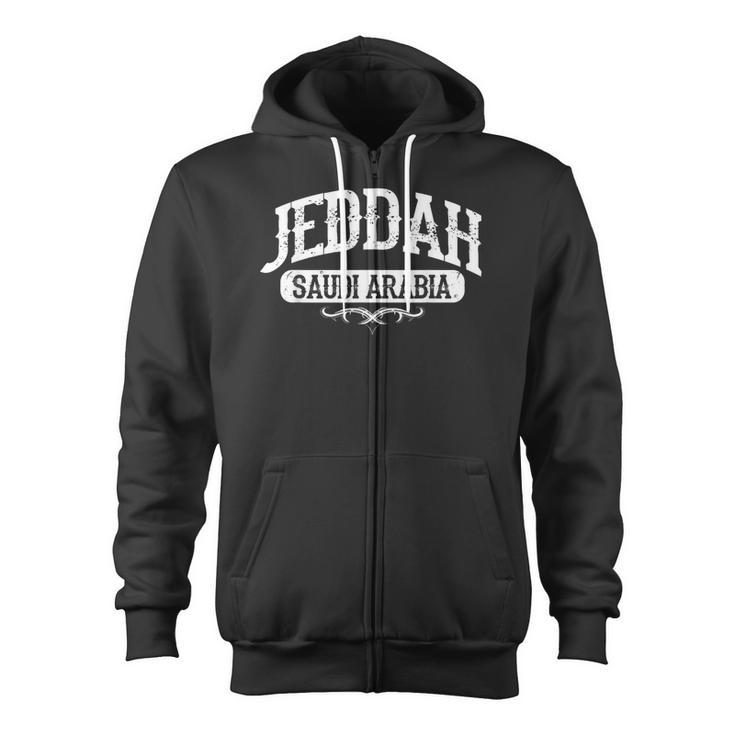 Jeddah Saudi Arabia T Zip Up Hoodie