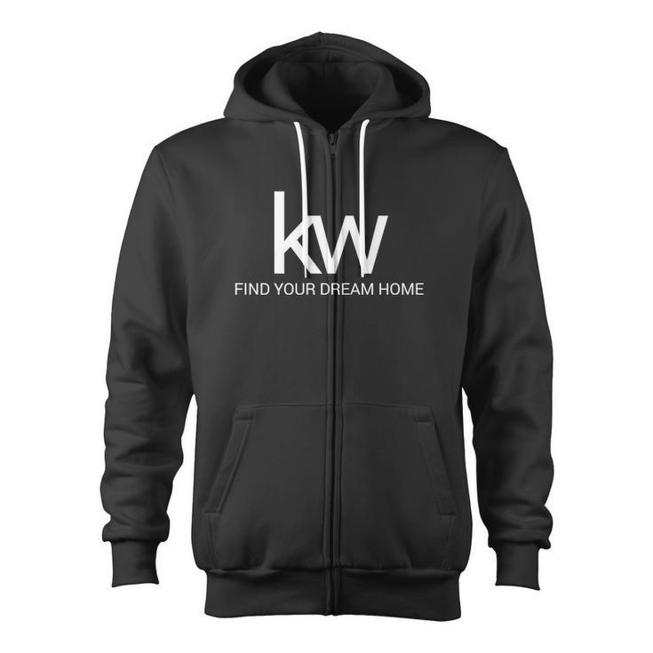 Kw Find Your Dream Home Keller Williams Zip Up Hoodie