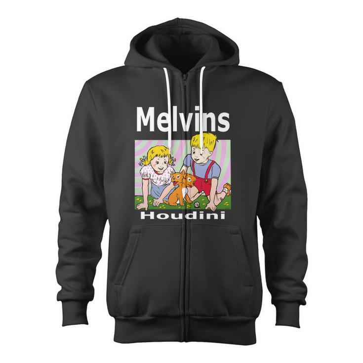 Melvins Houdini Tshirt Zip Up Hoodie