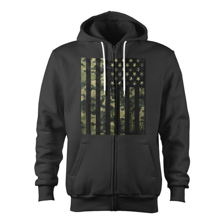 Men's Non-Typical Series Military Fatigue Men's Tactical Zip Up Hoodie