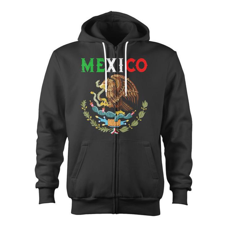 Mexican Independence Day Mexico Eagle Mexico Viva Mexico Zip Up Hoodie