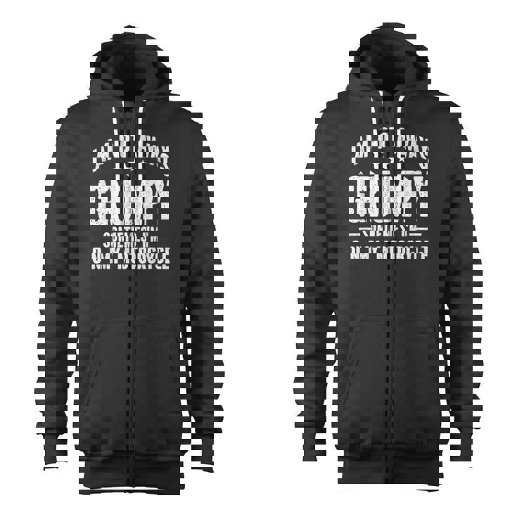 Do Wheelies To Forget Your Feelies Motorcycle Zip Up Hoodie