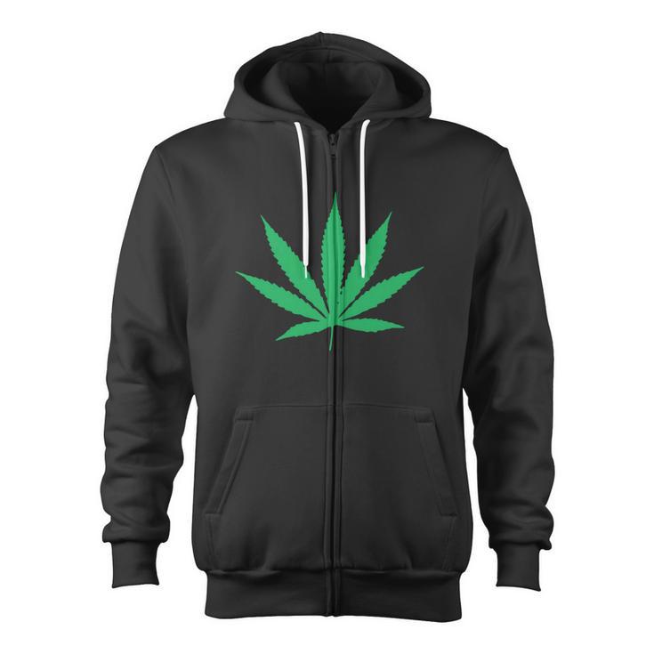 Pot Weed Reefer Grass T Shirt Zip Up Hoodie