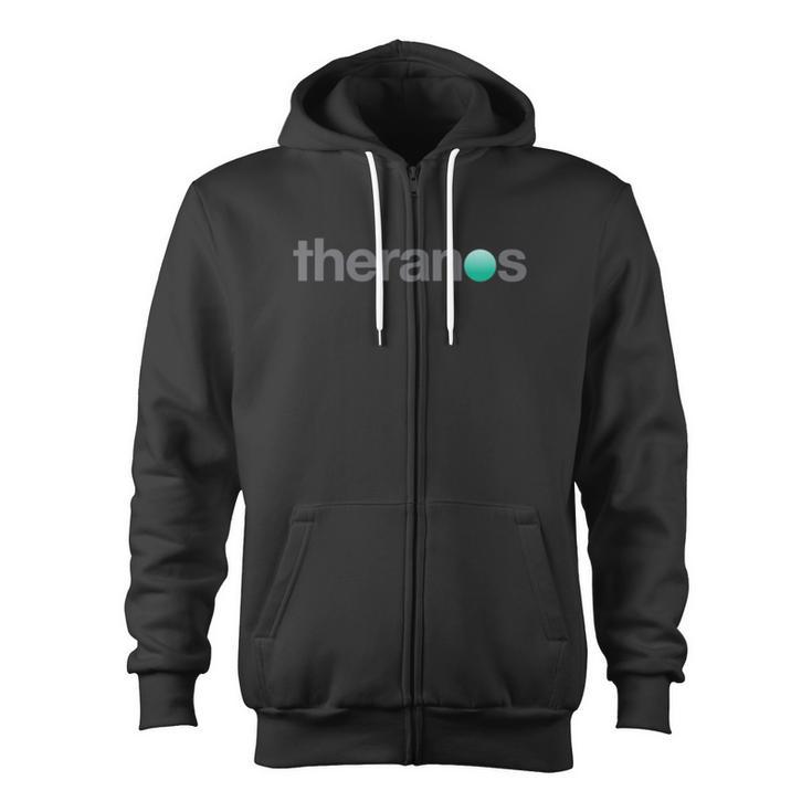 Theranos Swag Zip Up Hoodie