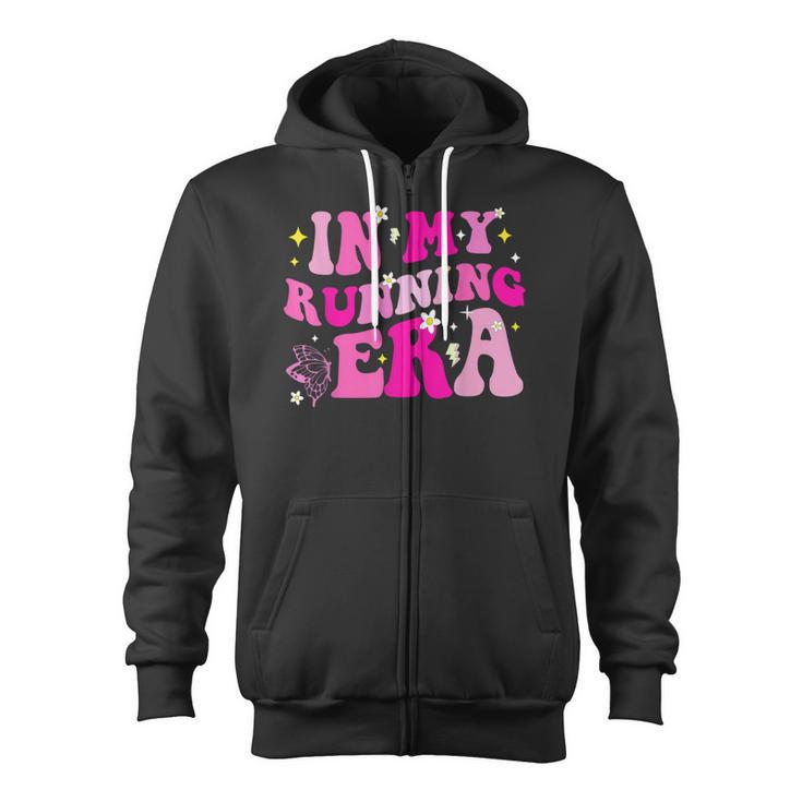 In My Running Era In My Runner Era Zip Up Hoodie