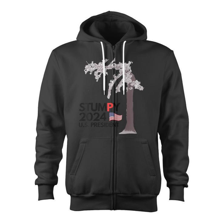 Stumpy The Cherry Tree Zip Up Hoodie