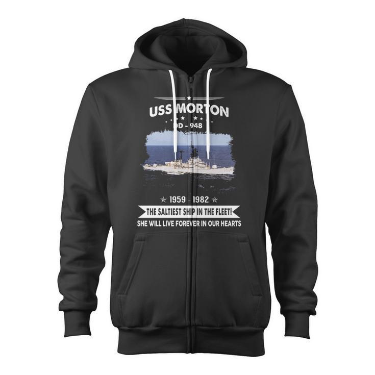 Uss Morton Dd Zip Up Hoodie