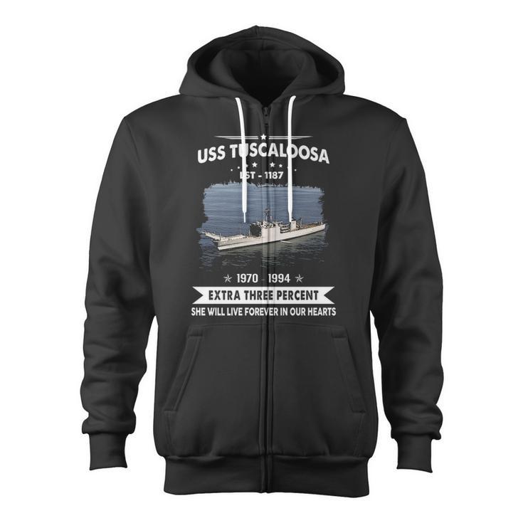 Uss Tuscaloosa Lst V2 Zip Up Hoodie