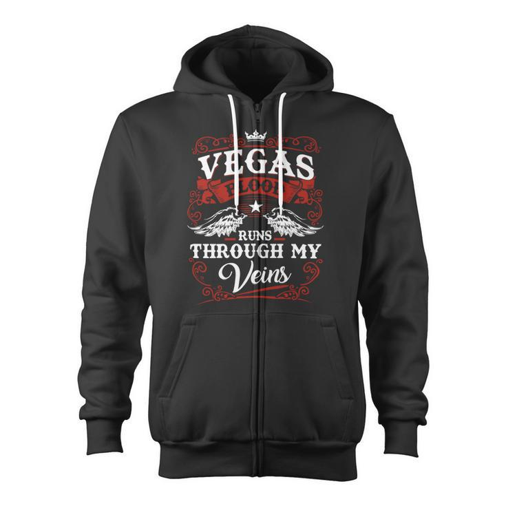 Vegas Name Shirt Vegas Family Name Zip Up Hoodie