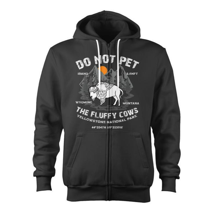 Yellowstone National Park Family Road Trip 2023 Matching Zip Up Hoodie