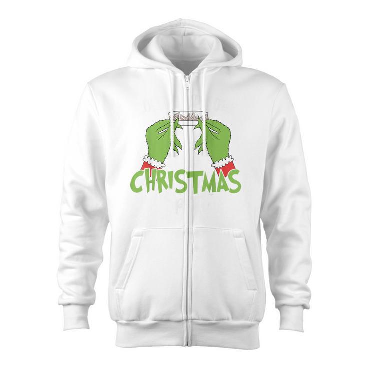 Rolling Up Some Christmas Spirit Christmas Tree Cakes Snack Zip Up Hoodie