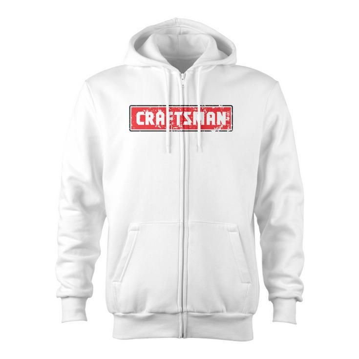 Craftsman Distressed Tshirt Hoodie Monsterry